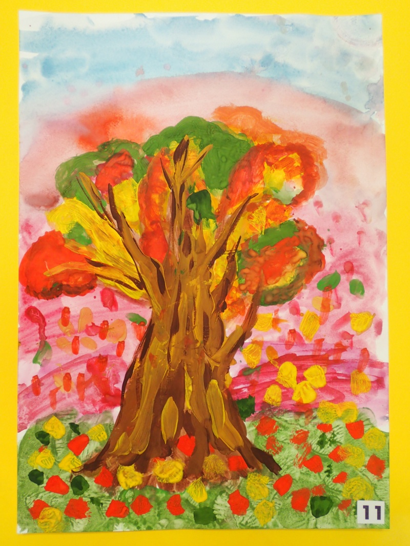 Конкурс детского изобразительного творчества «Краски Осени»